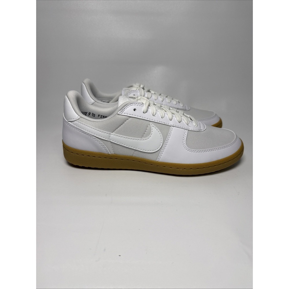Nike Shoes Womens 9.5 Field General White Summit Gum Shoes Casual FZ5593-101 NEW